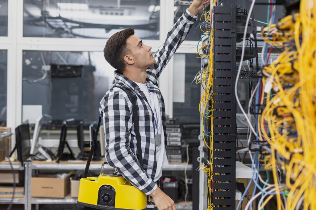 network cabling installation, structured cabling, network cabling